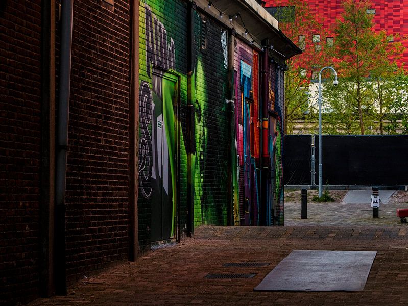Graffiti-Wand Amersfoort von Giel Ketting