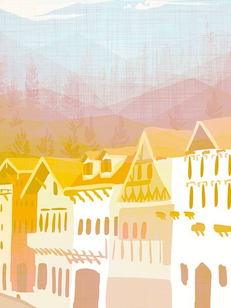 Sunrise in the country by FRESH Fine Art