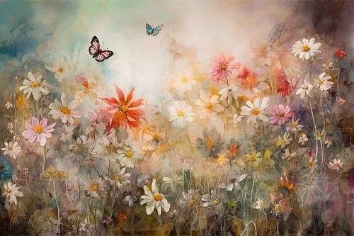 ein Blumenfeld
