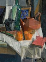 Stilleven nr. 3 (1911) van Georges Valmier