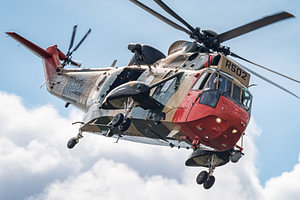 Westland Sea King van de Belgische luchtmacht