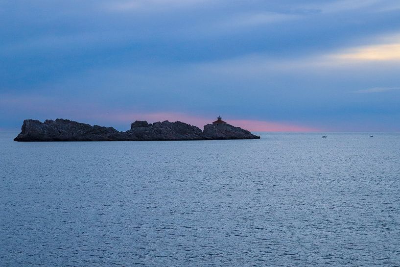 Vuurtoren in Dubrovnik van Nina Rotim