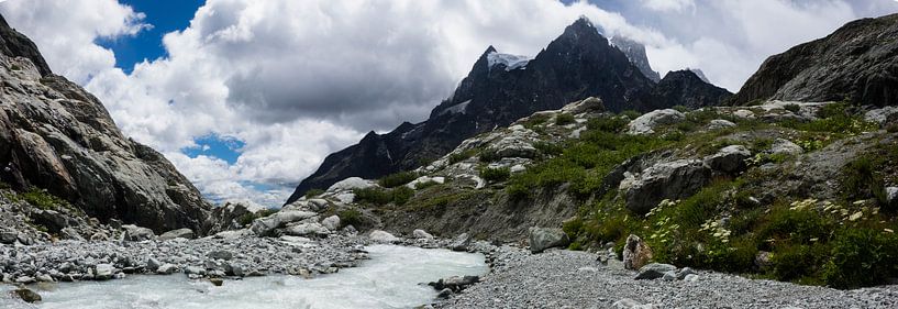 Panorama der Ecrins von Tessa Louwerens