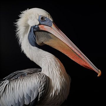 Pelican Portrait by The Xclusive Art