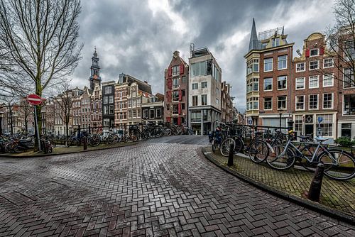 Up the Bloemgracht and then right across the bridge ..... by Don Fonzarelli