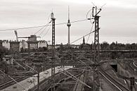 View from Bornholmer Straße station to the Berlin TV tower by Silva Wischeropp thumbnail