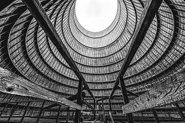 oculus abandoned cooling tower at power station by okkofoto