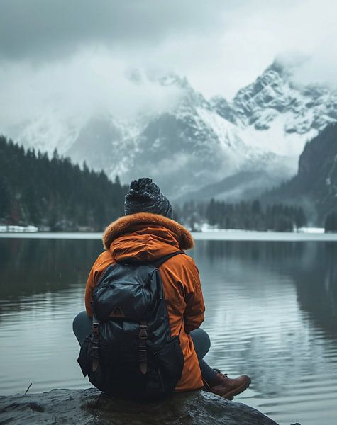 Mystische Stimmung am Bergsee von fernlichtsicht