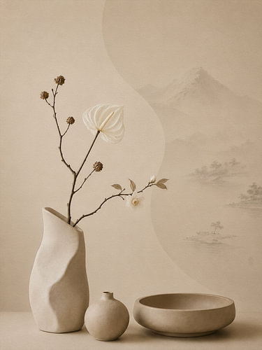Stillleben 3, Japandi