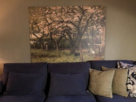 Flowering tree in an orchard, Geo Poggenbeek