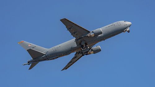 U.S. Air Force Boeing KC-46 Pegasus demo team.