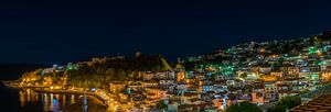 Ulcinj (Montenegro) bei Nacht von Werner Lerooy