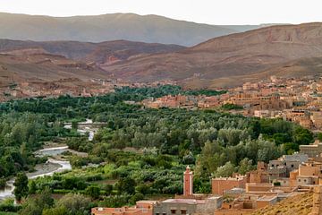 Oasis in the Dades Valley by Easycopters