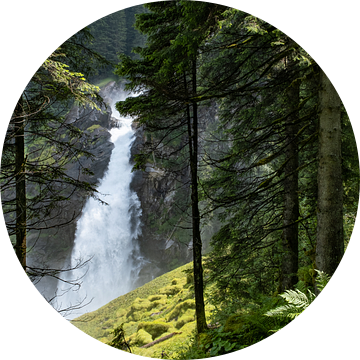 Krimmler Wasserfälle in Salzburgerland van Melissa Peltenburg