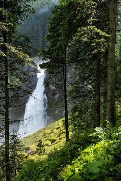 Krimmler Waterfall in Salzburgerland by Melissa Peltenburg