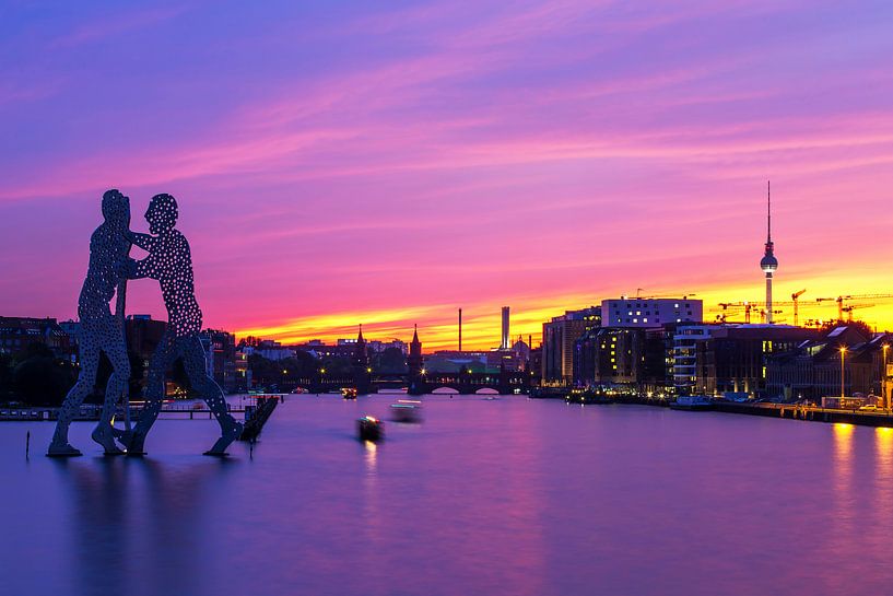 Berlijnse skyline van Frank Herrmann