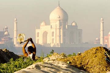 taj mahal sur Paul Piebinga