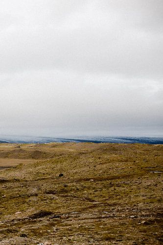 Glacier in the distance