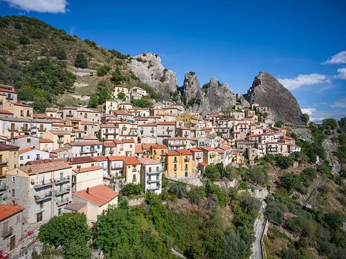 Castelmezzano in Zuid-Italië