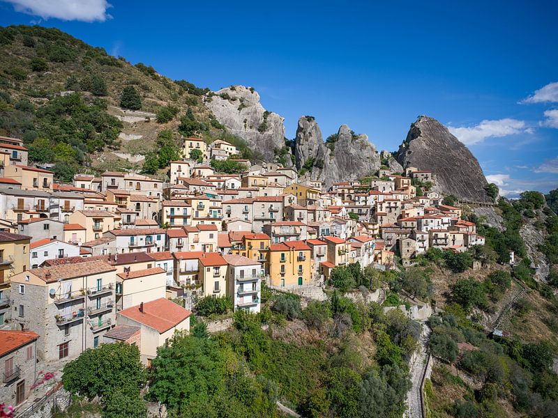 Castelmezzano dans le sud de l'Italie par t.ART