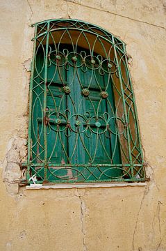 Detail van een raam op Sicilië van Jadzia Klimkiewicz