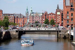 Sogenanntes Hafenrathaus, Speicherstadt, Hafencity, Hamburg, Deutschland, Europa