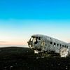 Solheimasandur airplane wreck in Iceland by Dieter Meyrl