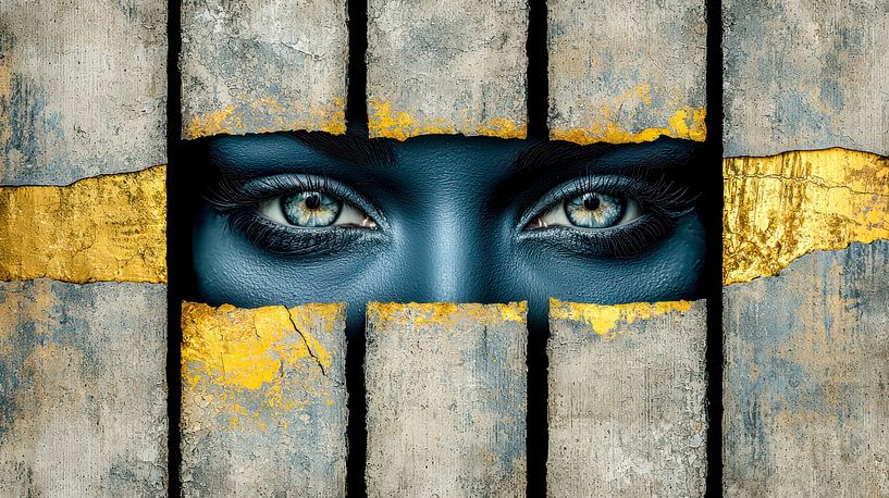 Verborgene Wahrheit – Augen der Stille von Klaus Tesching - Art-AI
