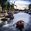 Delftshaven Rotterdam van Antonie van Gelder Beeldend kunstenaar