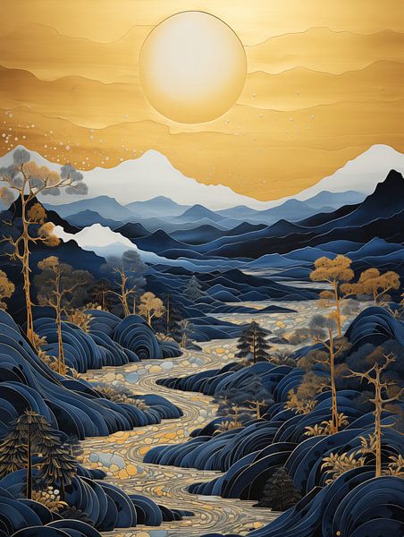 Paysage japonais par Imagine