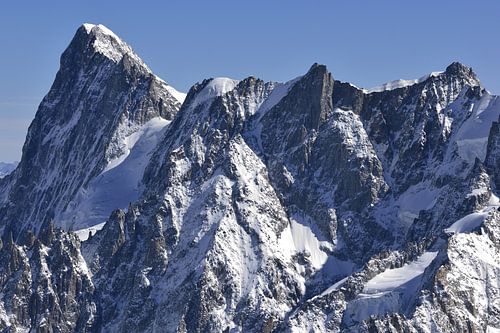 Les Grandes Jorasses, Mont-Blanc-Massiv