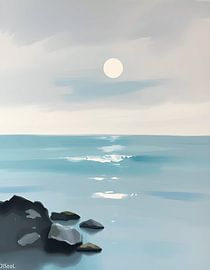 Ruhige Seelandschaft von Artistic