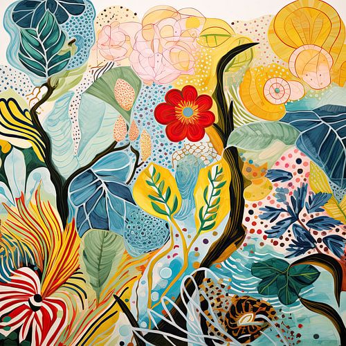 Abstract botanisch #3