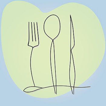 Minimalistisches Geschirr