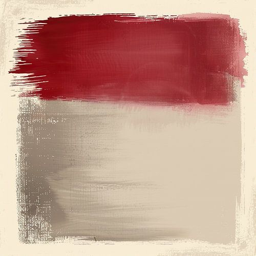 Œuvre d'art moderne et minimaliste