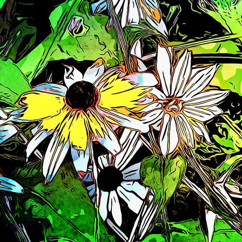 Flower magic, motif 11