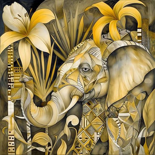 Olifant Dadaïsme Artwork