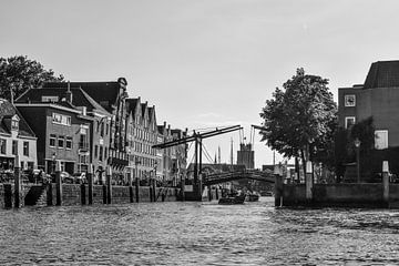 Stadsgezicht in Dordrecht van Nicolette Vermeulen