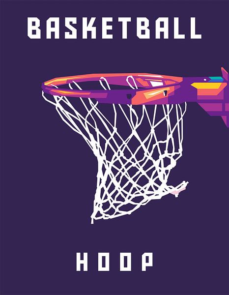 BasketBall Hoop Popart par Rizky Dwi Aprianda