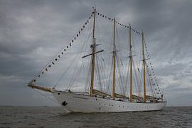 uitvarende zeilschip van Mart Marbus