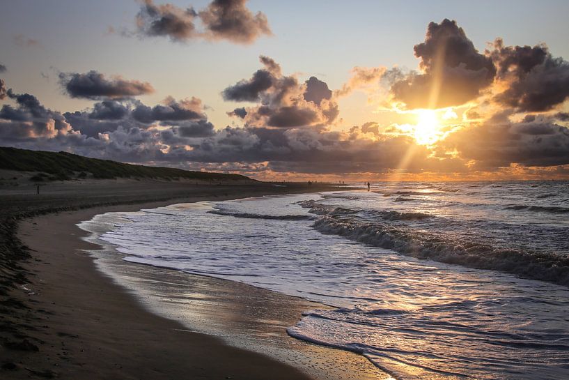 Coucher de soleil par Marjet van Veelen