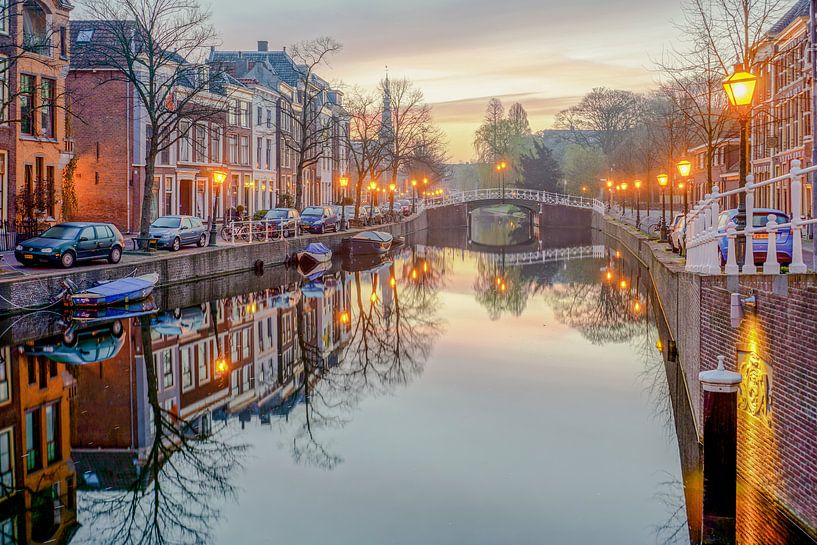 Bridge in Leiden by Dirk van Egmond