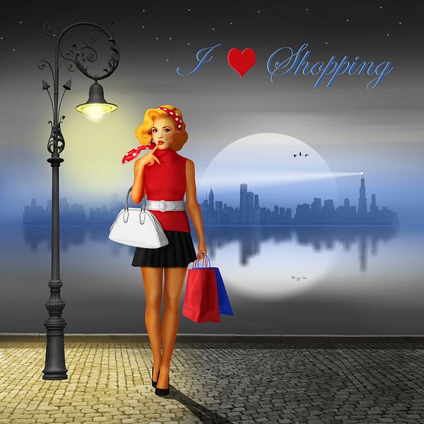 I love shopping von Monika Jüngling