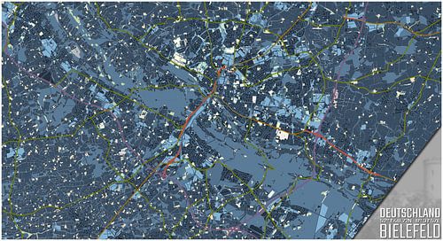 De slagaders van Bielefeld