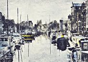 Groningen Pays-Bas (peinture) par Bert Hooijer Aperçu