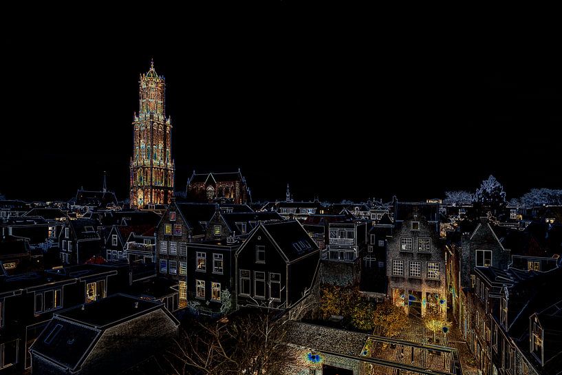 Dom tower Utrecht by Jan Koppelaar