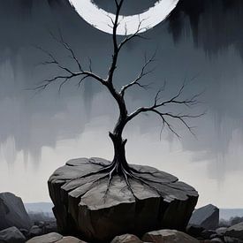 Wabi Sabi Enso Landschap van FRESH Fine Art