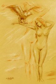 Power Animal Eagle by Marita Zacharias