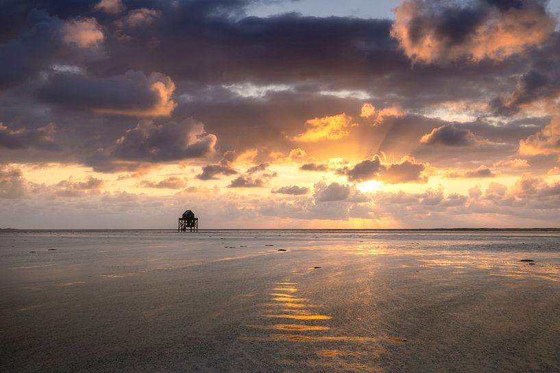 Die Engelsmanplaat im Wattenmeer von Ton Drijfhamer