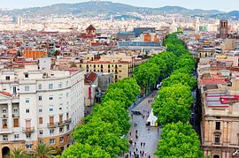 Las Ramblas, Barcelona von PhotoCluster